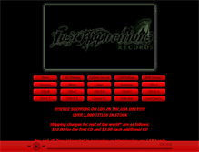 Tablet Screenshot of lostapparitions.com